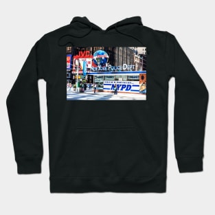 Times Square New York Police Dept Hoodie